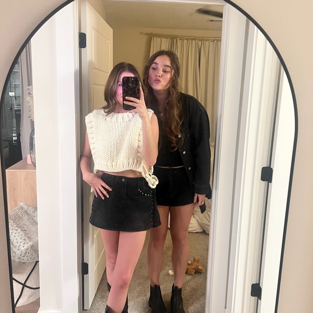 anthropologie sleeveless sweater